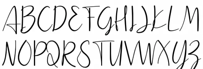 Monaghan Schriftart Groß