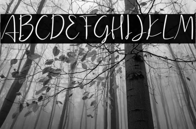 Monaghan Font examples