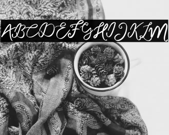 MonalisaFREE Font examples