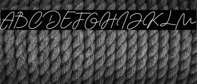 Monalisa Font examples