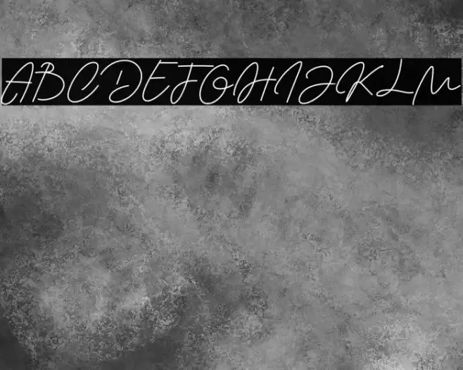 Monalisa Font examples