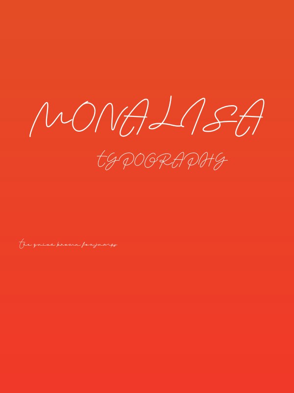 Monalisa Poster