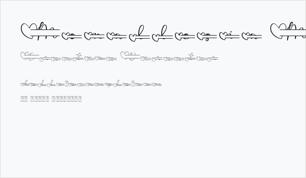 Monallesia Monogram Business Card