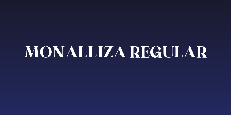 Monalliza Regular Social Header
