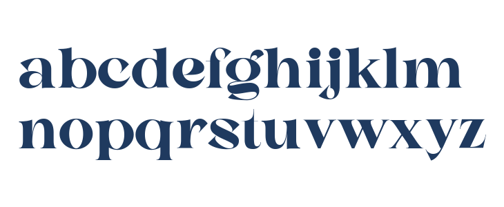 Monalliza Regular Lowercase