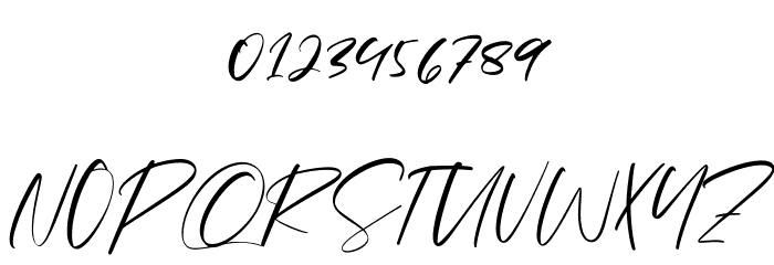 Monalls Free Font OTHER CHARS