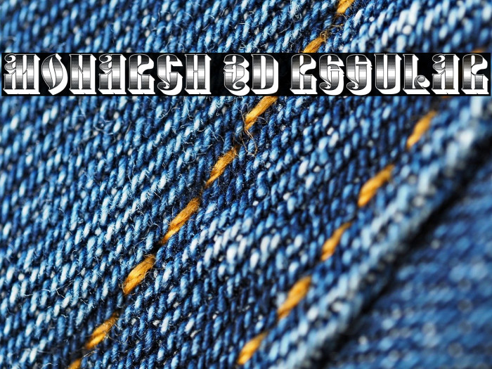 Monarch 3D Regular Example 1