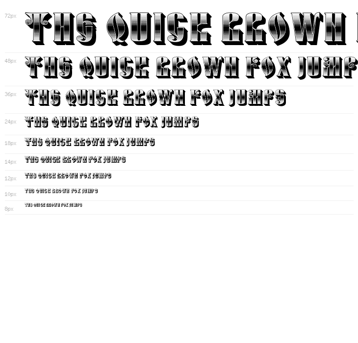 Monarch 3D Regular Waterfall