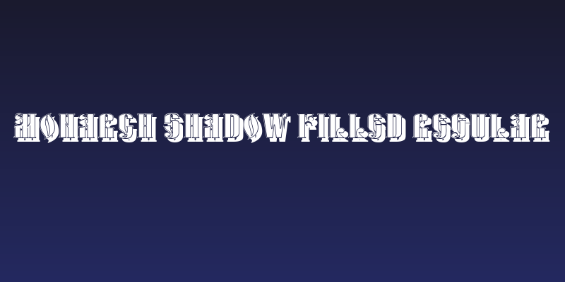Monarch Shadow Filled Regular Social Header