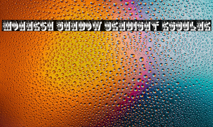 Monarch Shadow Gradient Regular Example 2