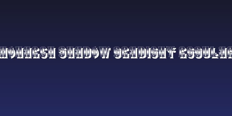 Monarch Shadow Gradient Regular Social Header