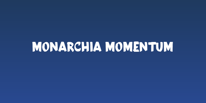Monarchia Momentum Social Header