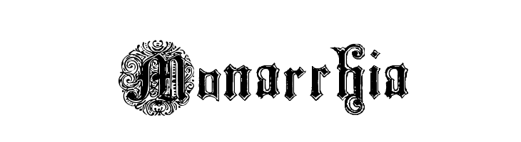 Monarchia Font