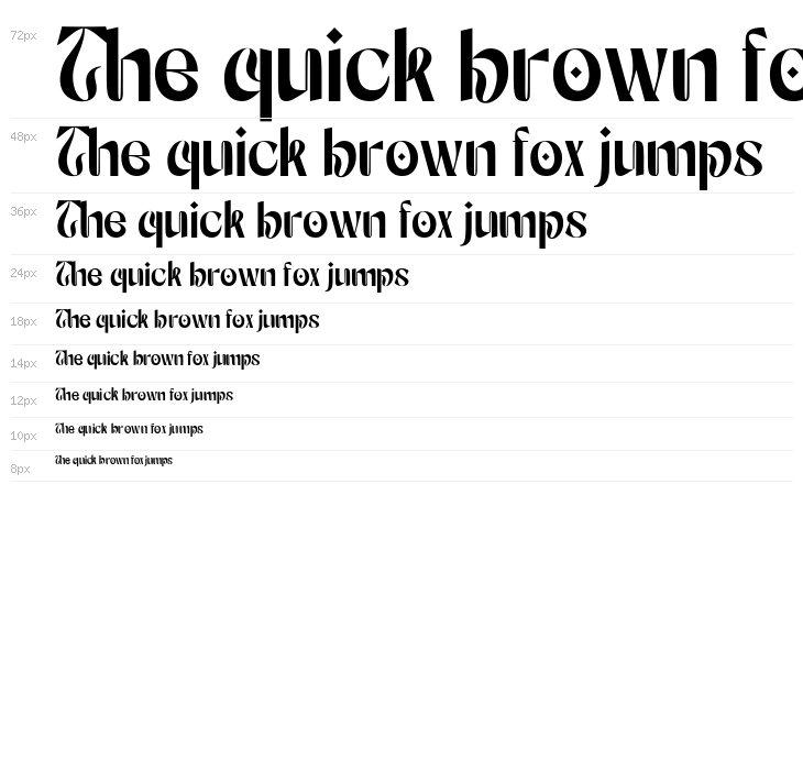 Monas Demo Regular Waterfall