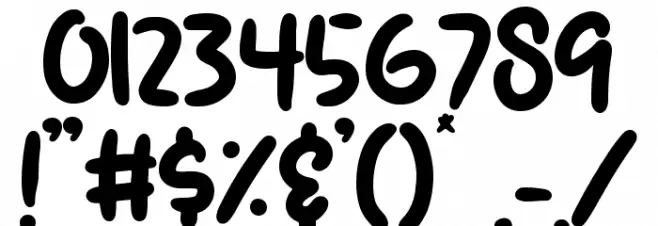 Monas Font OTHER CHARS