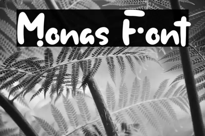 Monas Font examples