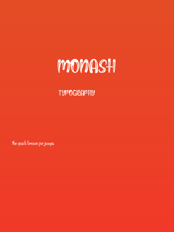 Monash Poster