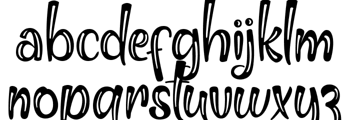 Monash Font LOWERCASE