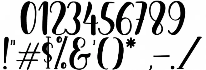 Monatessa Font OTHER CHARS