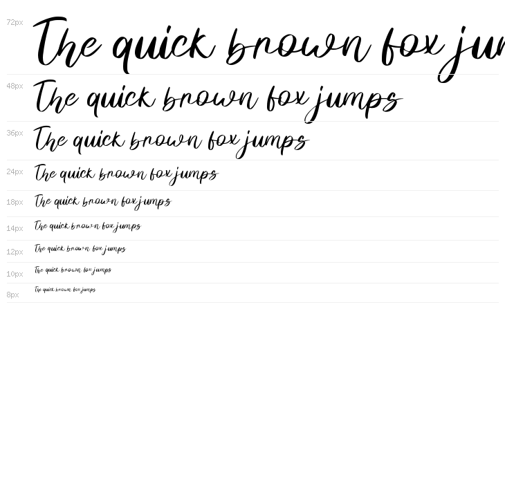 Monatha Regular Waterfall