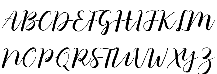 Monatia Regular Font OTHER CHARS