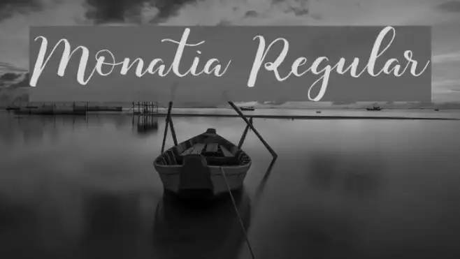 Monatia Regular Example 2
