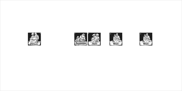 Monats-Vignetten 1 Logo