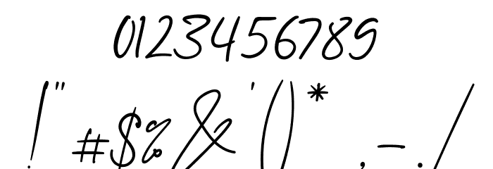 Monatta Font OTHER CHARS