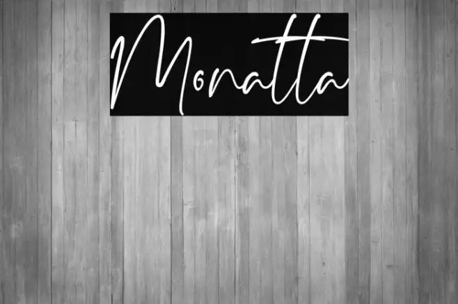 Monatta Example 2