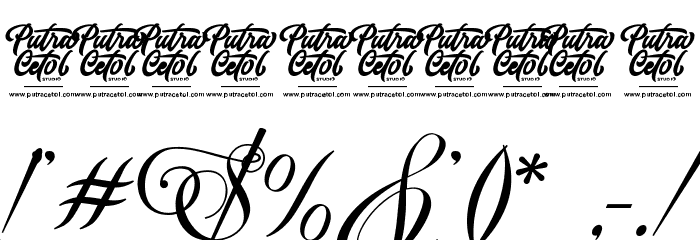 Monaveen Luxia Font OTHER CHARS