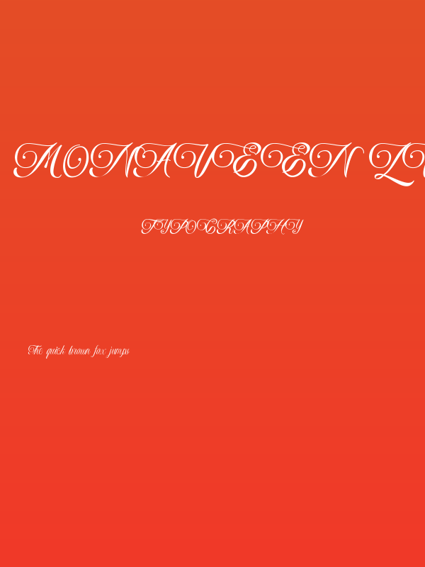 Monaveen Luxia Poster