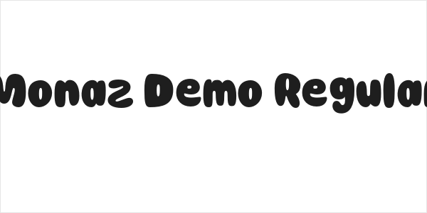 Monaz Demo Regular Logo