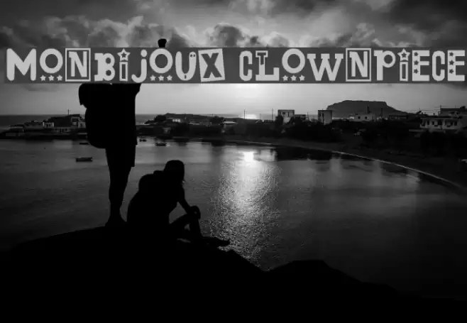 Monbijoux Clownpiece Font examples