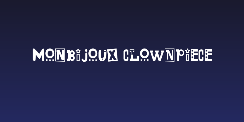 Monbijoux Clownpiece Social Header