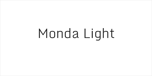 Monda Light Logo