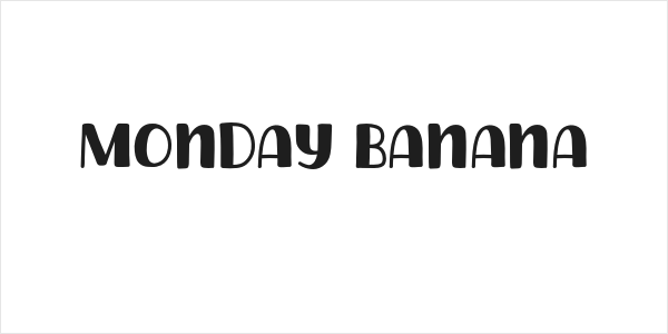 Monday Banana Logo