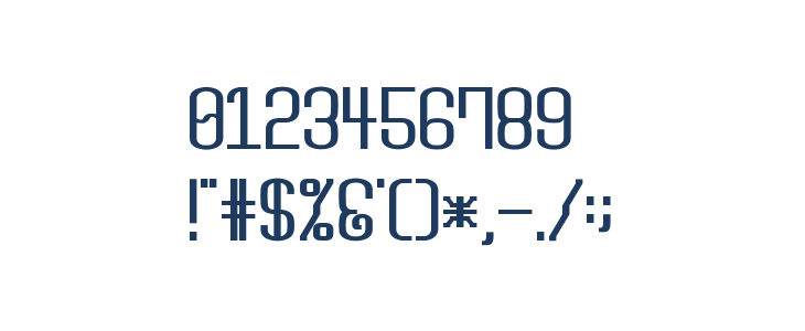 Monday Bold [sRB] Other Characters