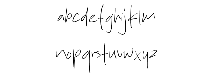 Monday Champions Font LOWERCASE