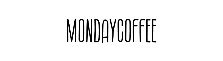 Monday Coffee  免费字体下载
