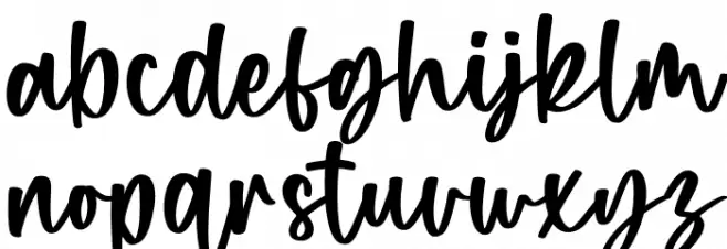 Monday Cookies Шрифта строчной