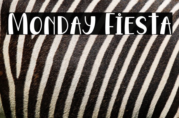 Monday Fiesta Example 1