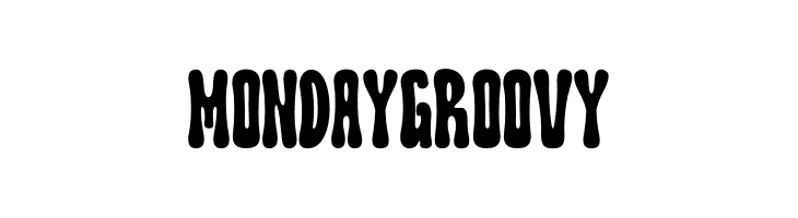 Monday Groovy  免费字体下载