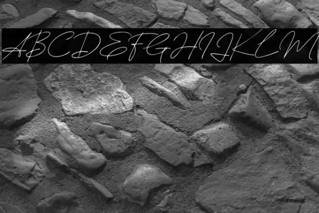 Monday July Шрифта examples