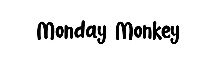 Monday Monkey फ़ॉन्ट