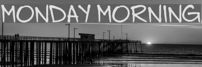 Monday Morning Font examples