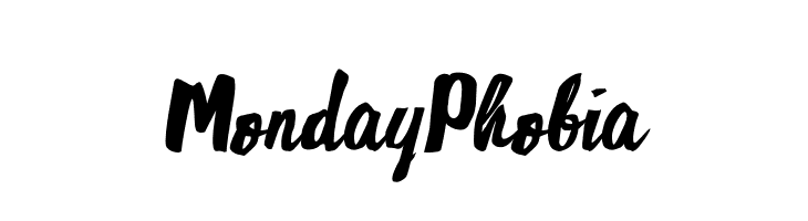 Monday Phobia  baixar fontes gratis