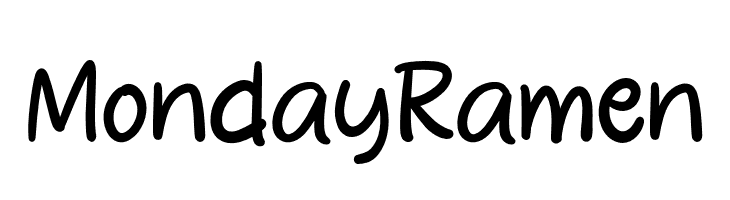 Monday Ramen  Free Fonts Download
