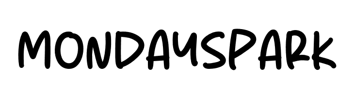 Monday Spark  Fuentes Gratis Descargar