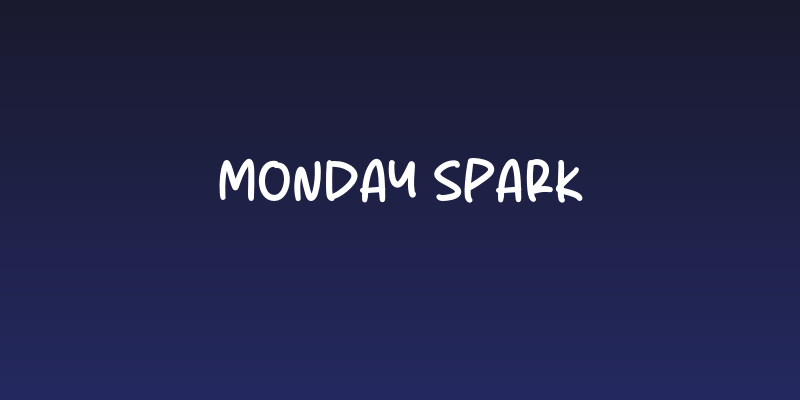Monday Spark Social Header