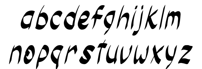 Monday Special Font LOWERCASE